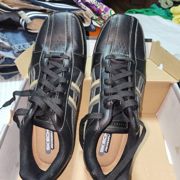 SKECHERS EUC MENS SIZE 13M MILAN SNEAKERS SHOES - Picture 2 of 10